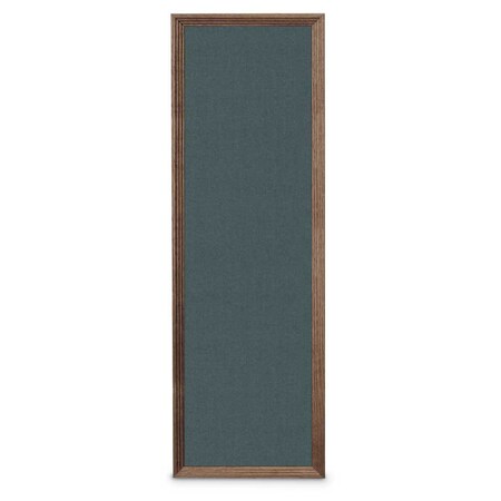 United Visual Products Slim Style Indoor Enclosed Corkboard, 24", UVRDS23SBH-BLACK-KEYLIME UVRDS23SBH-BLACK-KEYLIME